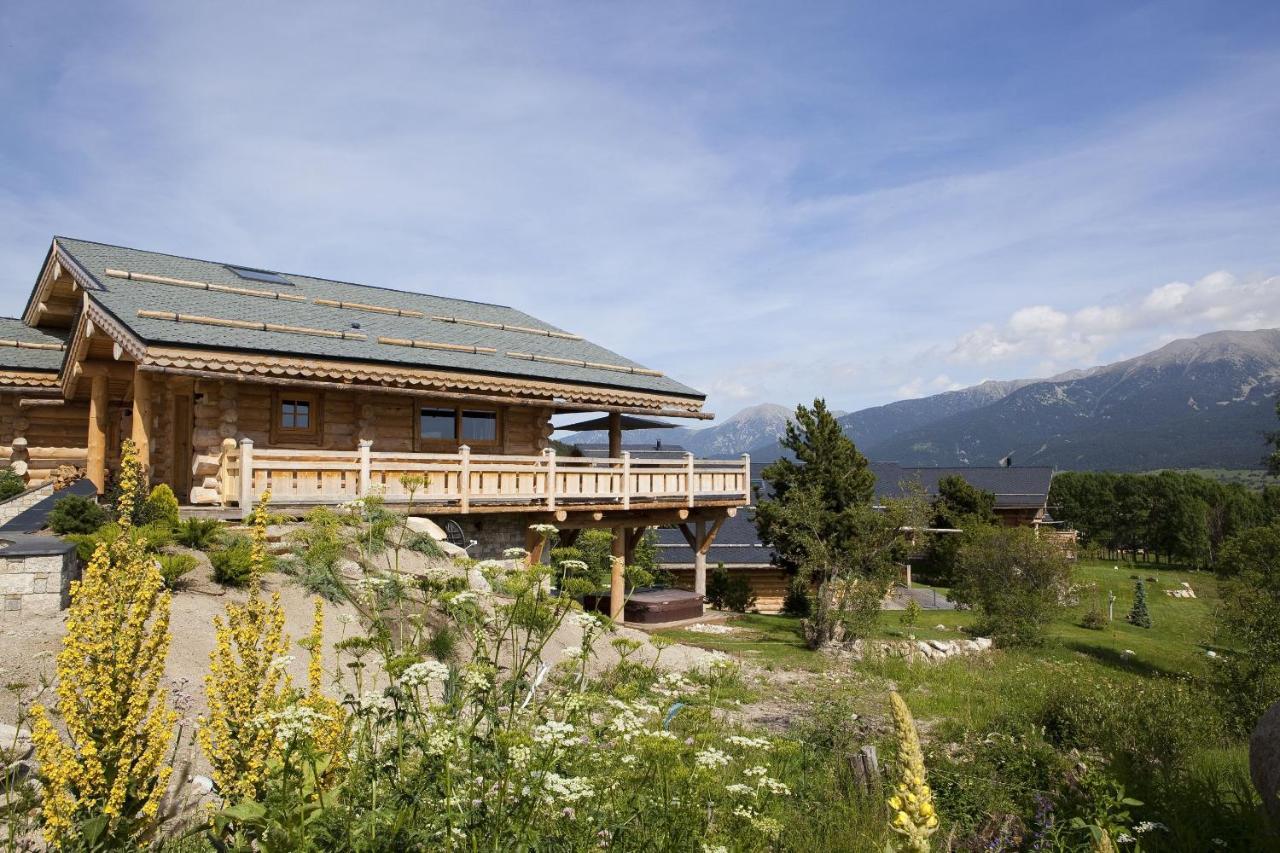 Chalet De Luxe "Lodge Des Sens" - Jacuzzi & Sauna - 12 Pers Bolquere Pyrenees 2000 المظهر الخارجي الصورة