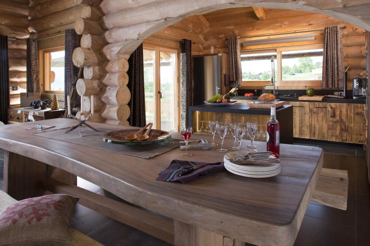 Chalet De Luxe "Lodge Des Sens" - Jacuzzi & Sauna - 12 Pers Bolquere Pyrenees 2000 المظهر الخارجي الصورة