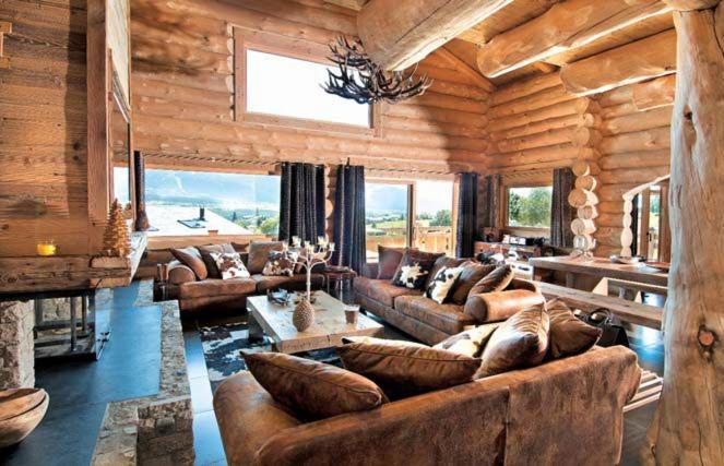 Chalet De Luxe "Lodge Des Sens" - Jacuzzi & Sauna - 12 Pers Bolquere Pyrenees 2000 المظهر الخارجي الصورة