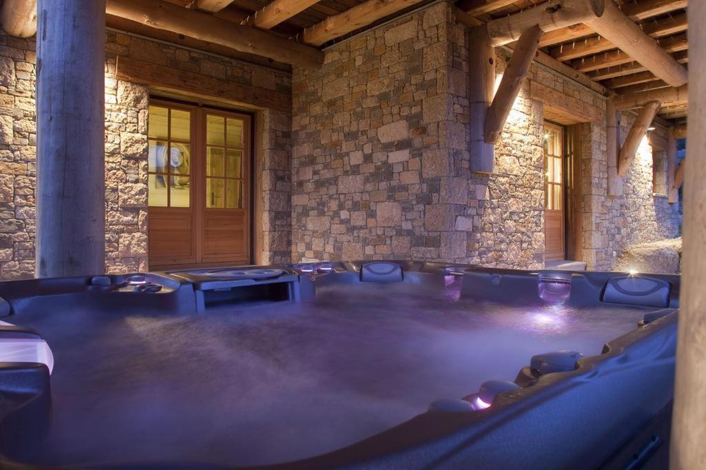 Chalet De Luxe "Lodge Des Sens" - Jacuzzi & Sauna - 12 Pers Bolquere Pyrenees 2000 المظهر الخارجي الصورة