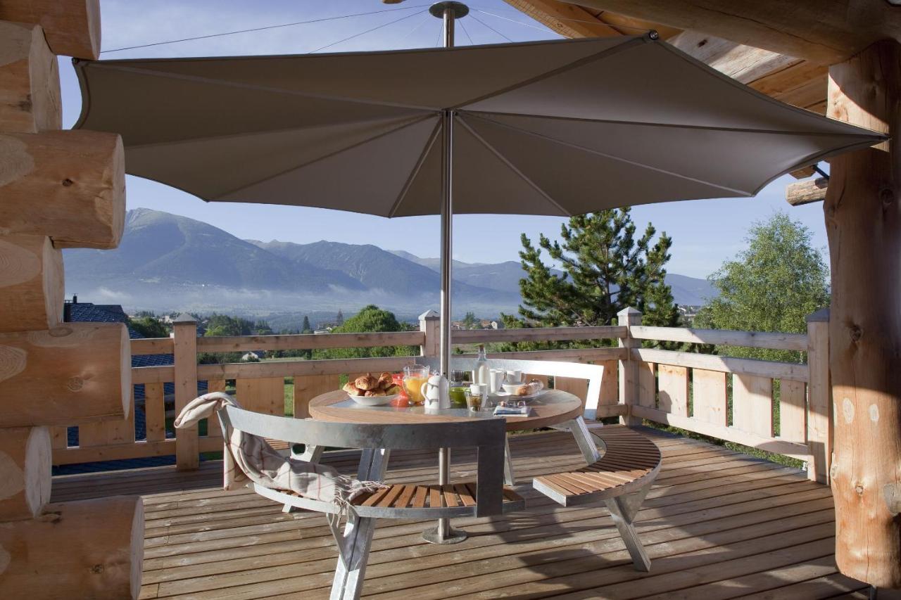 Chalet De Luxe "Lodge Des Sens" - Jacuzzi & Sauna - 12 Pers Bolquere Pyrenees 2000 المظهر الخارجي الصورة