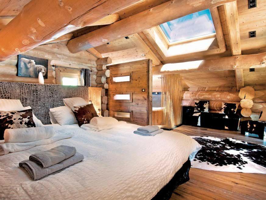 Chalet De Luxe "Lodge Des Sens" - Jacuzzi & Sauna - 12 Pers Bolquere Pyrenees 2000 المظهر الخارجي الصورة